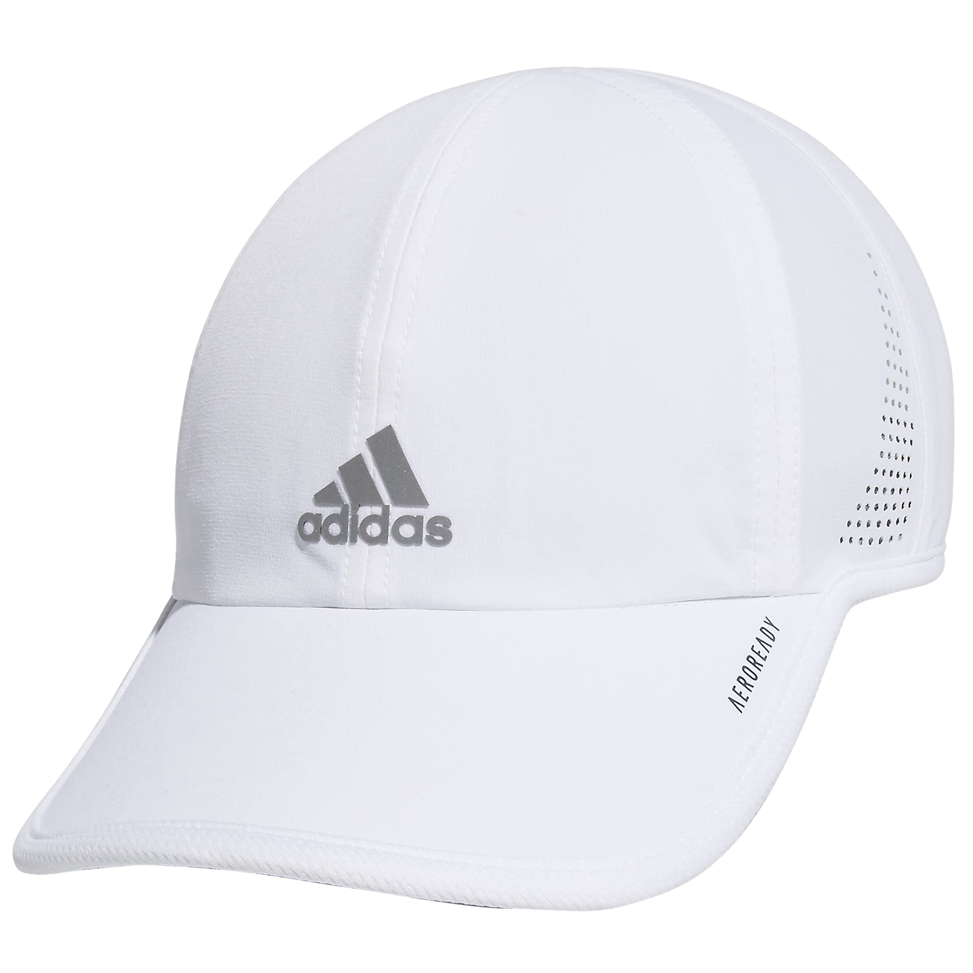 adidas Women's Superlite Relaxed Fit Performance Hat (White/Silver Reflective) $12.70 + Free Shipping w/ Prime or on $25+
