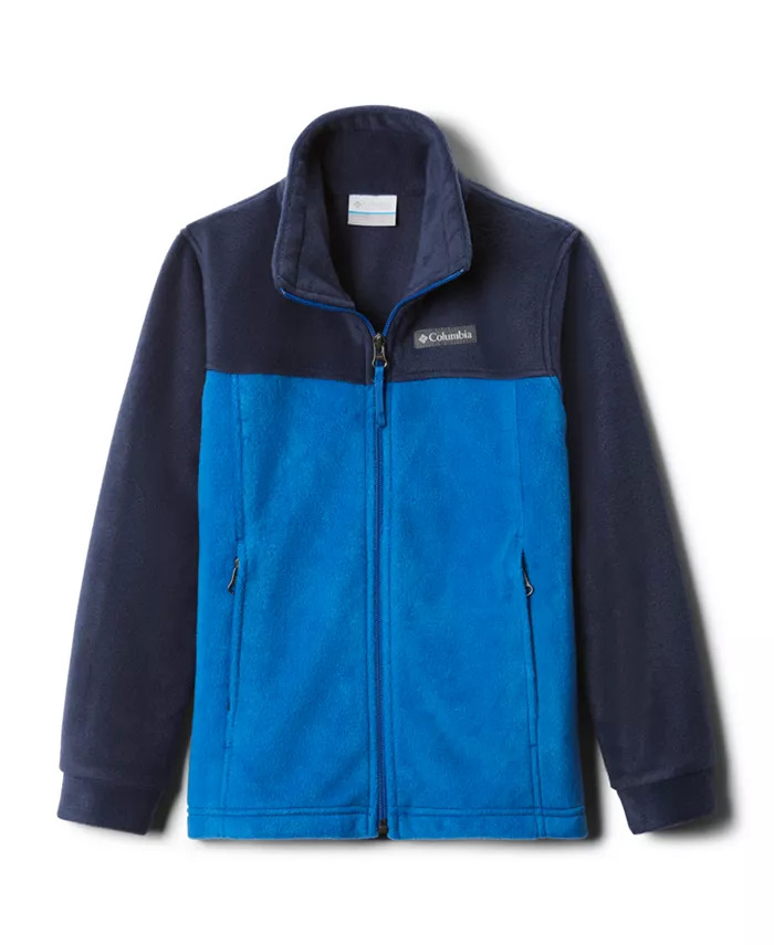 Columbia Big Boys' Steens Mountain Fleece Jacket (Bright Indigo/Collegiate Navy) $8.96 + Free Store Pickup at Macy's or FS on $25+