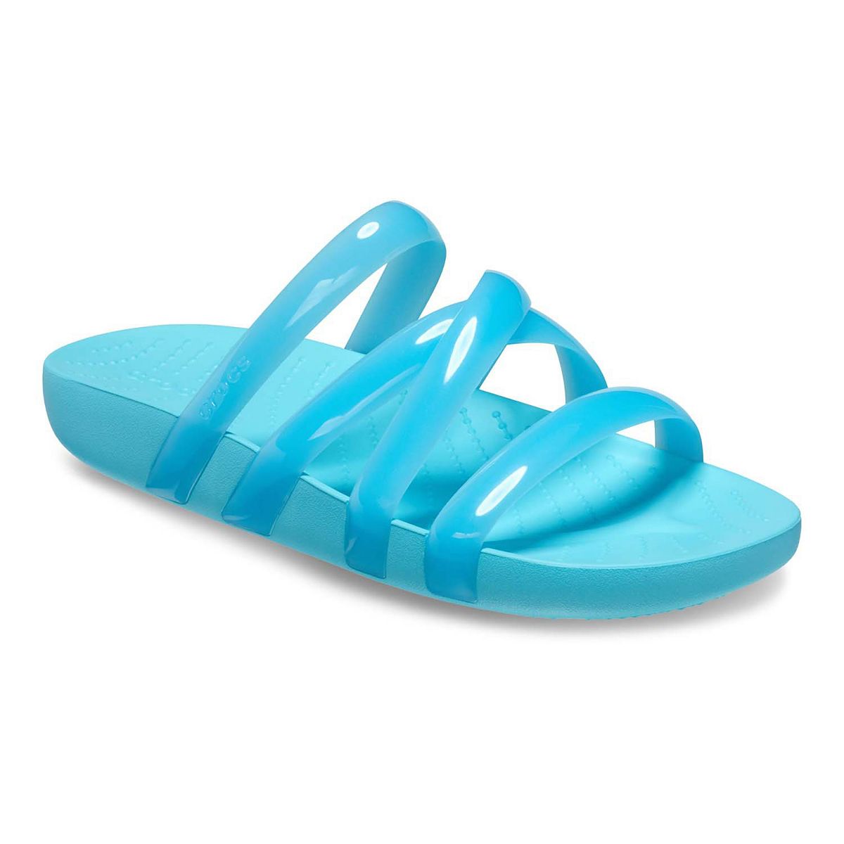 strappy crocs