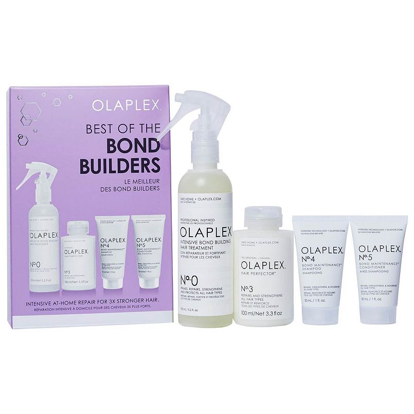 4-Piece Olaplex Best of Bond Builders Hair Set (5.24-Oz Intensive Treatment, 3.3-Oz Repair Perfector & More) $35 + Free Shipping