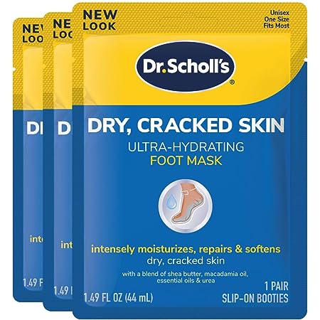 3-Pack Dr. Scholl's Ultra Hydrating Foot Mask $5.78 ($1.92 each) w/ S&S + Free Shipping w/ Prime or on $35+