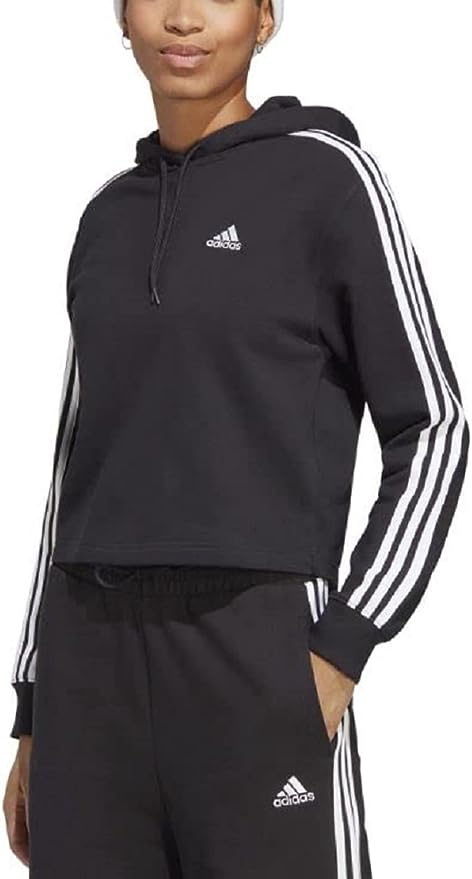 adidas Women's 3-Stripes Crop Hoodie (3 Colors) $14.83 + Free Store Pickup at REI or Free Shipping on $50+