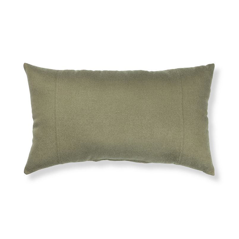 24" x 14" Sonoma Goods For Life Faux Suede Oblong Throw Pillow (Various) 14 + Free Store Pickup