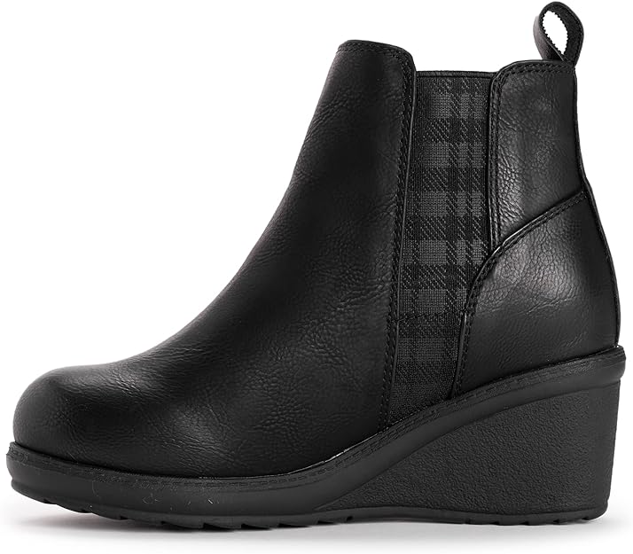 Muk Luks Women's England Oxford Boots (Black) $25.10 + Free Shipping w/ Prime or on $35+