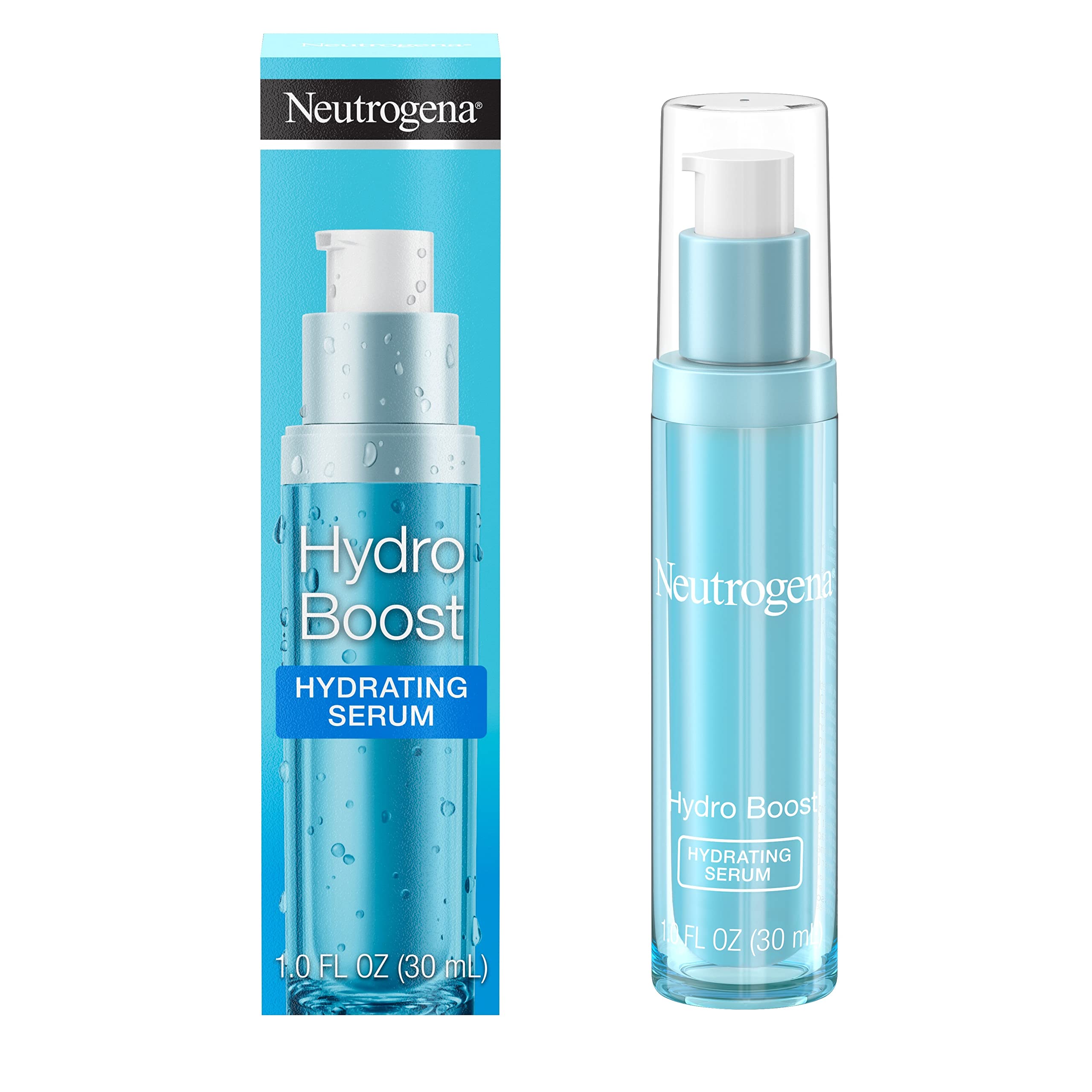 1-Oz Neutrogena Hydro Boost Hydrating Hyaluronic Acid Face Serum (Oil-Free) $9.74 w/ S&S + Free Shipping w/ Prime or on $35+