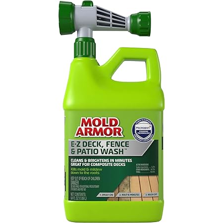 64-Oz Mold Armor E-Z Deck Wash for Wood Surfaces, Composite Deck & Fence $3.97 + Free Shipping w/ Prime or on $35+