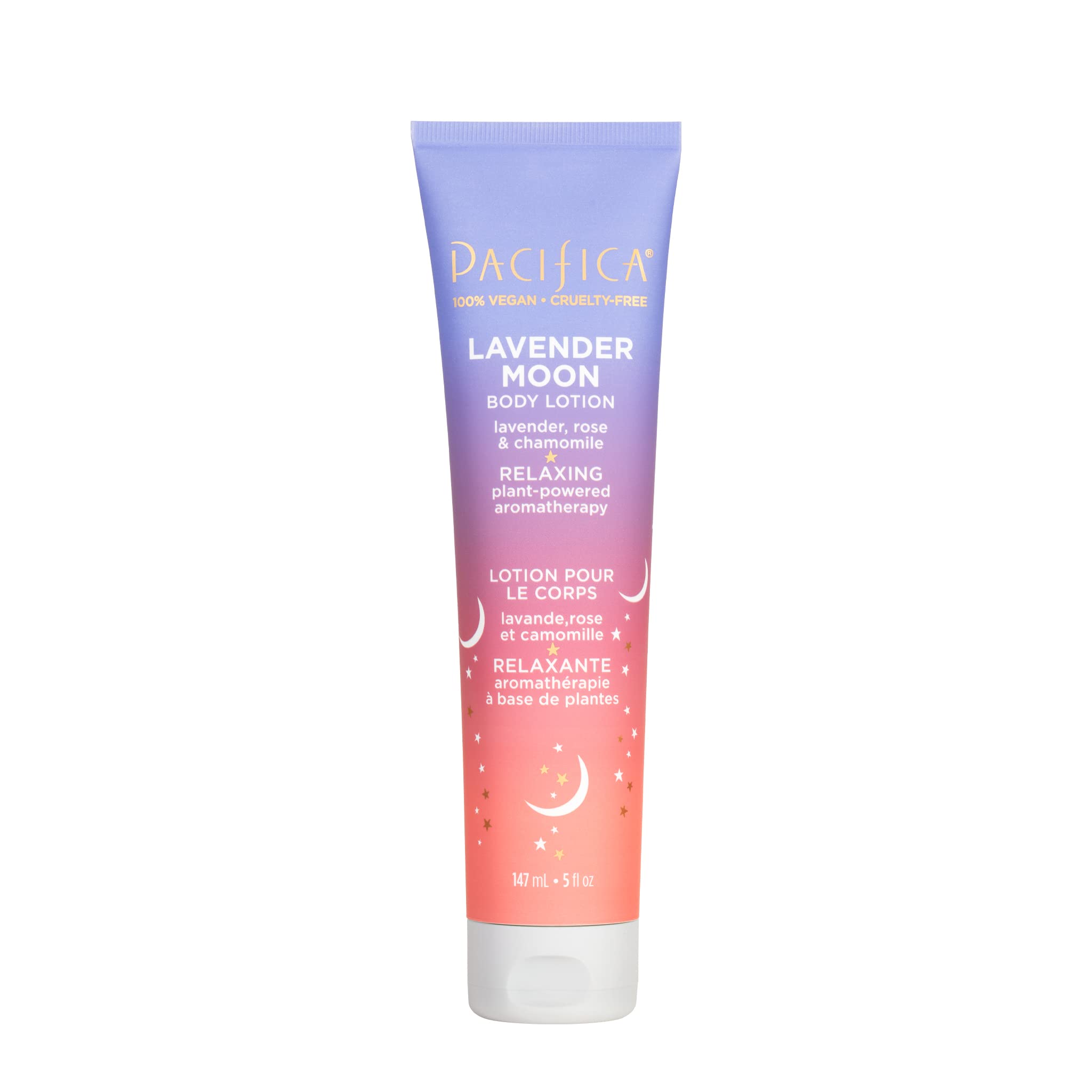 5-Oz Pacifica Relaxing Body Lotion (Lavender Moon) $3.43 w/ S&S + Free Shipping w/ Prime or on $35+