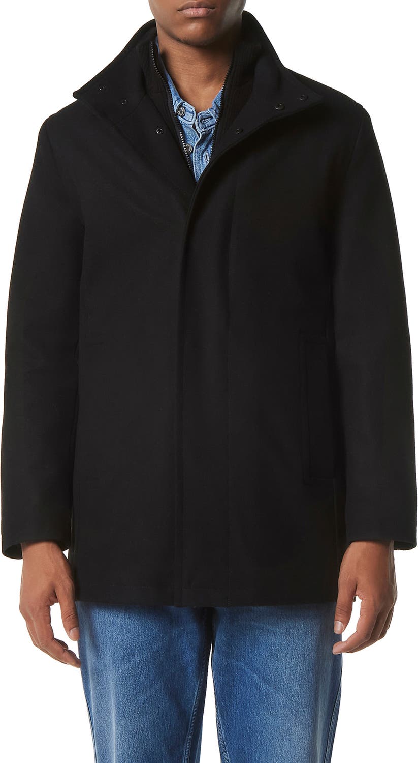 Andrew Marc Men's Coyle Wool Blend Bib Coat (2 Colors) $47.23 + Free Shipping
