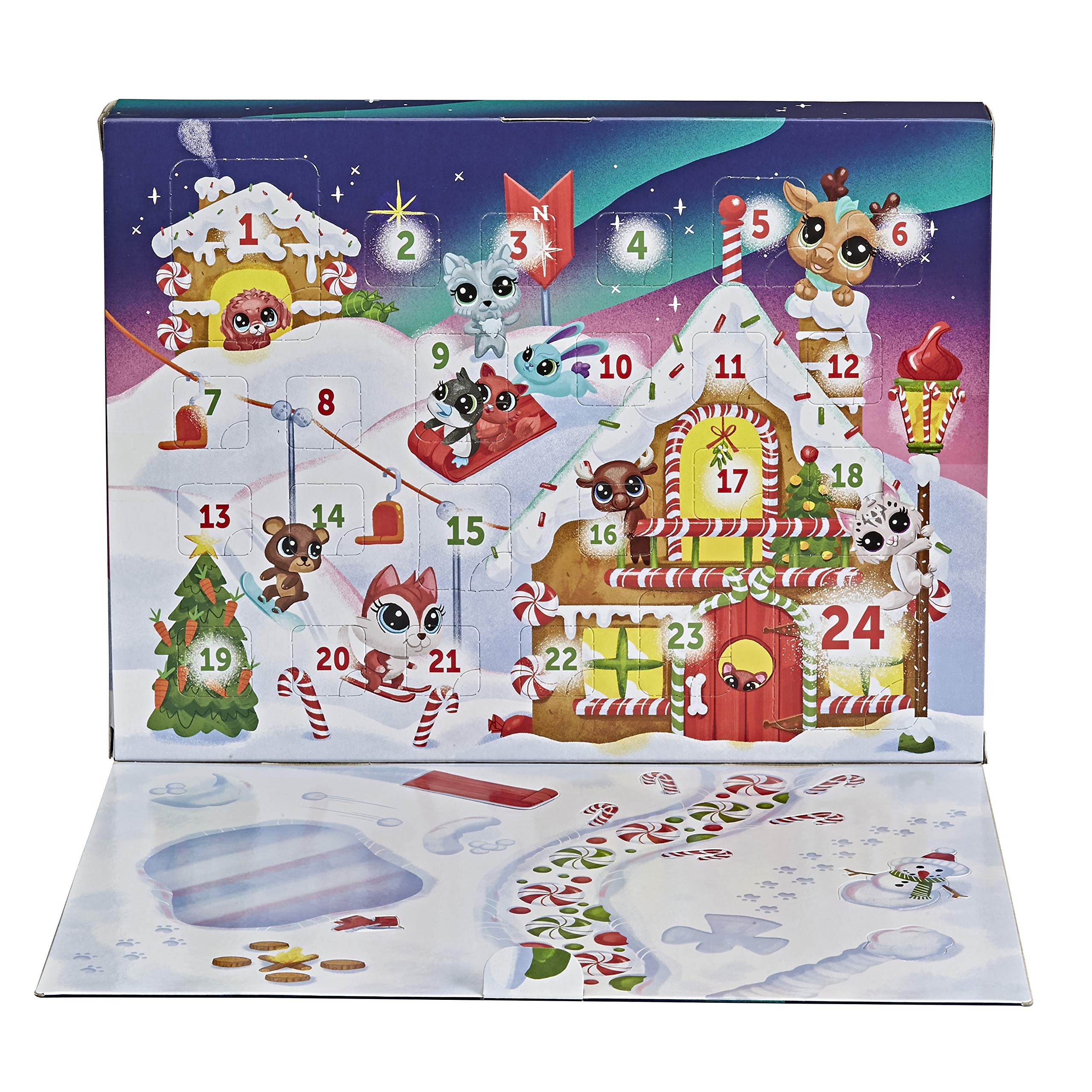 24 Piece Littlest Pet Shop Advent Calendar Toy $13 70   Free Shipping w