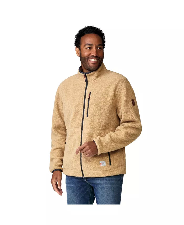 Free Country Men's Lofty High Pile Jacket (Camel) $28 + Free Shipping