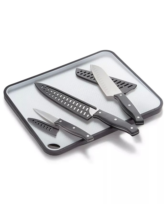 7-Piece The Cellar Kitchen Knife, Sheath & Board Set $13.53 + Free Store Pickup at Macy's or Free Shipping on $25+