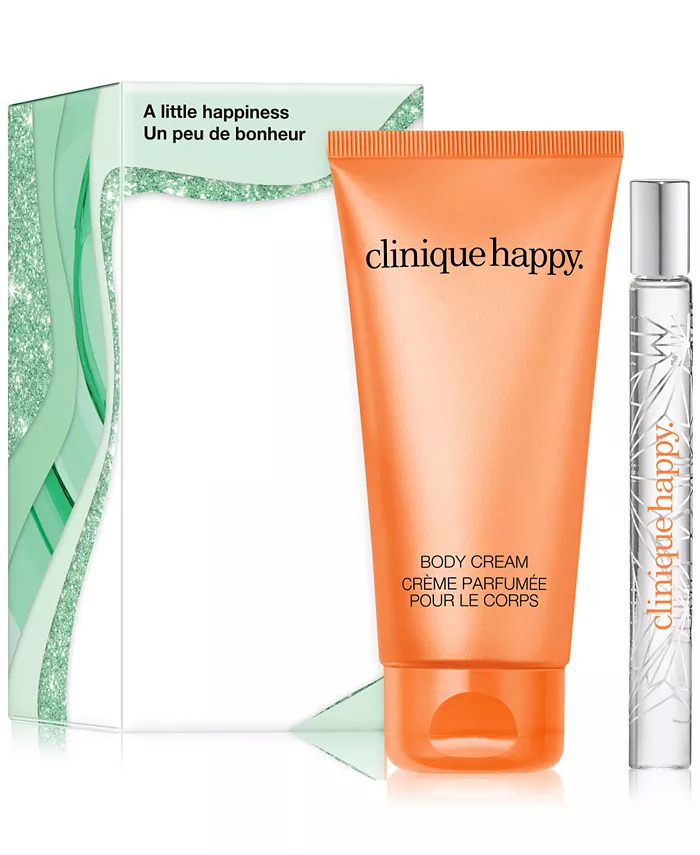 2-Piece Clinique A Little Happiness Fragrance & Body Cream Set $11.70 + Free Store Pickup at Macy's or Free Shipping on $25+