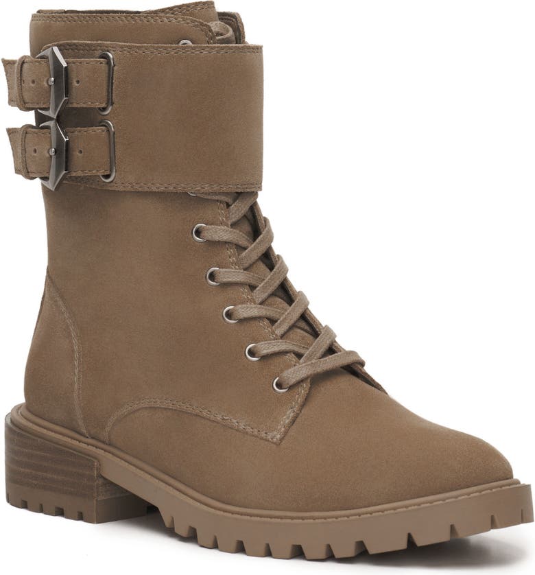 Vince Camuto Women's Fawdry Combat Boot (Wild Mushroom) $28 + Free Shipping on $89+
