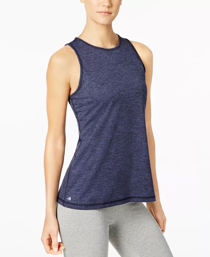 ID Ideology Women's Essentials Heathered Keyhole-Back Tank Top (3 Colors) $5.43 + Free Store Pickup at Macy's or Free Shipping on $25+