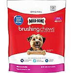 48-Ct 18.9-Oz Milk-Bone Daily Brushing Dental Dog Chew Treats (Mini Size) $5.65 w/ Subscribe &amp; Save