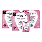 3-Pack 16-Count Summer's Eve Daily Gentle pH Balanced Feminine Wipes (Simply Sensitive) $3.85 ($1.29/pack) w/ S&amp;S + Free Shipping w/ Prime or on $25+