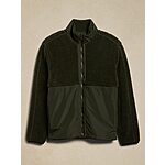Banana Republic Factory Men's Sherpa Jacket (Camo Green) $33 + Free Shipping