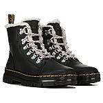 Dr. Martens Women's Combs Lace Up Boots (Black/White) $56 + Free Shipping