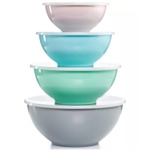 8-Piece Martha Stewart Melamine Bowl Set w/ Lids (Pastel) $9.95 + Free Store Pickup