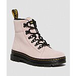 Dr. Marten Women’s Combat-Style Suede Boots (Pink Combs) $69 Shipped
