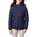 Bernardo Women's Wave Quilted Jacket $30 (Night Shadow), $33.58 (Dark Forest or Ruby Wine) + Free Shipping on $89+