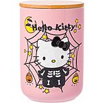 Silver Buffalo Sanrio Hello Kitty Ceramic Cookie Jar: Halloween Skeleton $15.82, Pink Ceramic $23.17 + Free Shipping w/ Prime or on $35+