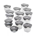 30-Piece Rachael Ray Leak-Proof Stacking Food-Storage Container Set w/ Lids (Gray) $28 + Free Shipping w/ Prime or on $35+