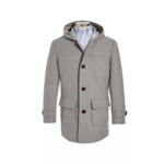 Lauren Ralph Lauren Big Boys' Coats: Diamond-Shaped Raincoat (Navy) $45.96, Classic-Fit Hooded Overcoat (Light Gray) $49.96 + Free Shipping