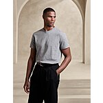 Banana Republic Factory Sale: Men's Luxe Touch Polo $16, Men's Premium Wash Tee $7.20 &amp; More + Free S/H on $50+ Orders