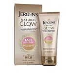 2-Oz Jergens Natural Glow SPF 20 Face Self Tanner Body Lotion (Fair to Medium) $2.85 w/ Subscribe &amp; Save