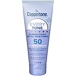 7-Oz Coppertone Every Tone SPF 50 Lightweight Sunscreen Lotion w/ Vitamin E $4 w/ Subscribe &amp; Save