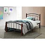 Hodedah Complete Metal Platform Bed w/ Headboard &amp; Footboard (Twin) $66.41 + Free Shipping