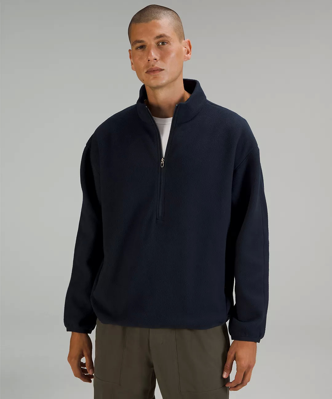 lululemon Men's Oversized Fleece Half Zip Sweatshirt (3 Colors) $54 + Free Shipping