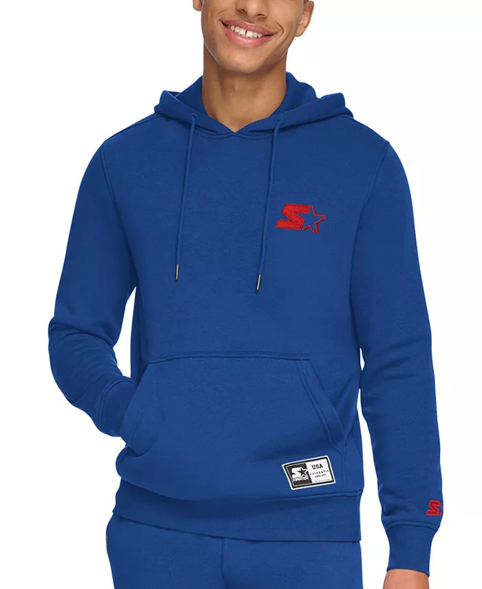 Starter Men's Classic-Fit Embroidered Logo Fleece Hoodie (Royal) $14.53 + Free Store Pickup at Macy's or Free Shipping on $25+