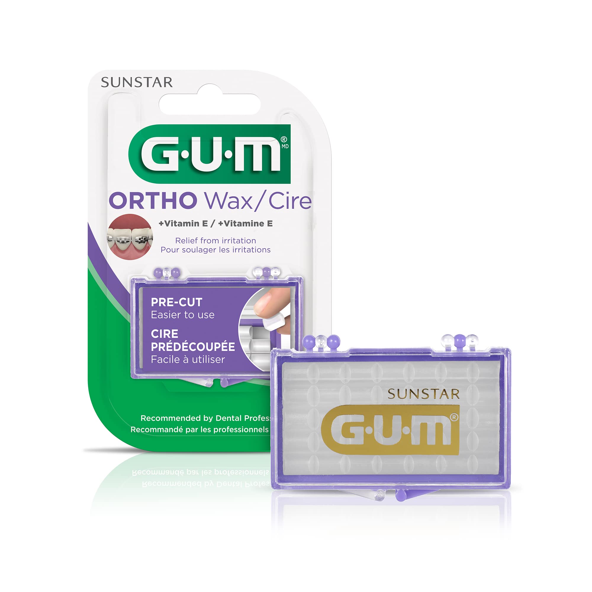 Gum Orthodontic Wax w/ Vitamin E & Aloe Vera $1.49 + Free Shipping w/ Prime or on $35+