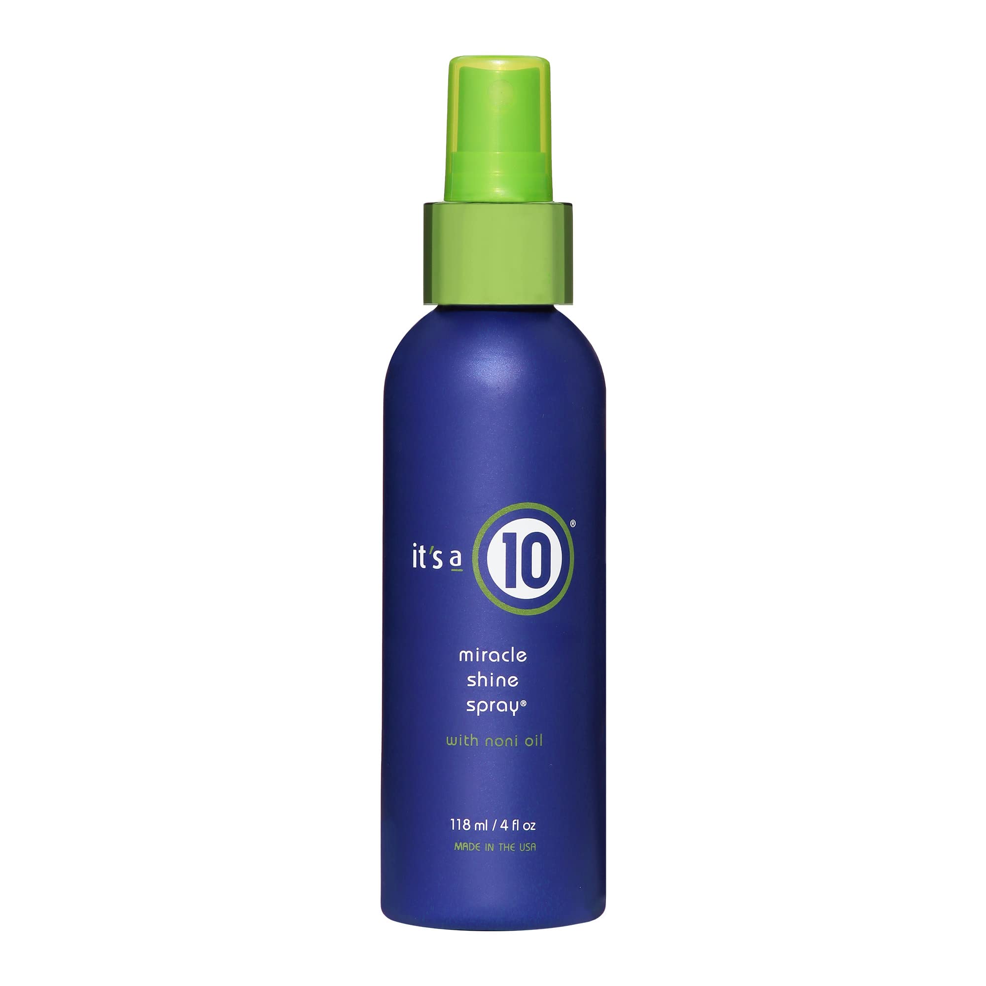 4-Oz It's A 10 Miracle Shine Hair Smoothing Spray (Unscented) $11 + Free Shipping w/ Prime or on $35+