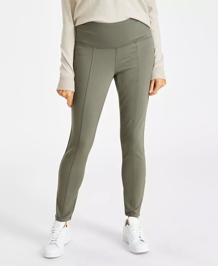 Style & Co Women's Mid-Rise Ponte-Knit Tummy Control Pants (2 Colors) $13.83 + Free Store Pickup at Macy's or Free Shipping on $25+