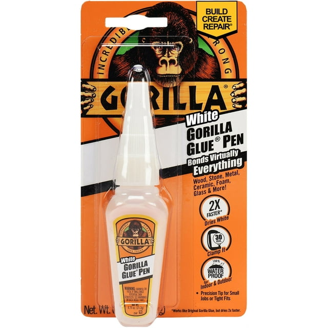0.75-Oz Gorilla Glue Precision Pen (White) $1.49 + Free Shipping w/ Walmart+ or on $35+