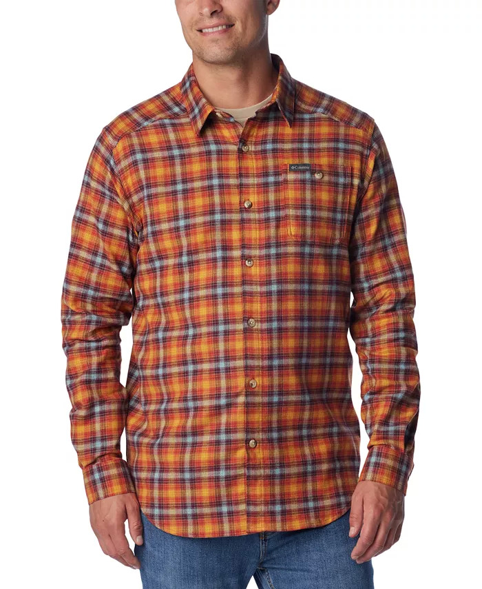 Columbia Men's Cornell Woods Flannel Long Sleeve Shirt (Various) $15 + Free Store Pickup at Macy's or Free Shipping on $25+