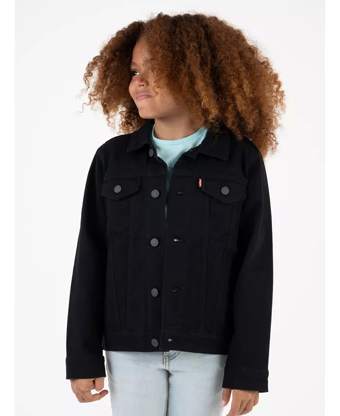 Levi's Big Boys' Long Sleeve Trucker Jacket (Black) $17.83 + Free Store Pickup at Macy's or on $25+
