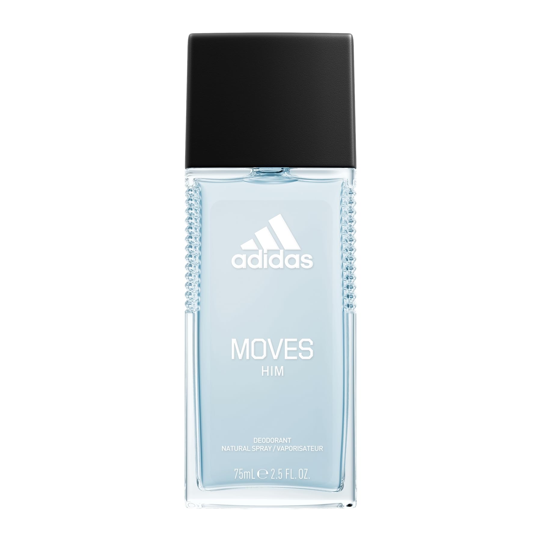 2.5-Oz adidas Men's Moves for Him Body Fragrance (Grapefruit) $4.12 w/ S&S + Free Shipping w/ Prime or on $35+