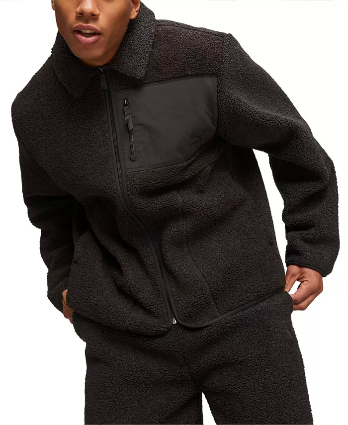 Puma Men's Classic Zip Front Fleece Jacket (2 Colors) $31.93 + Free Shipping