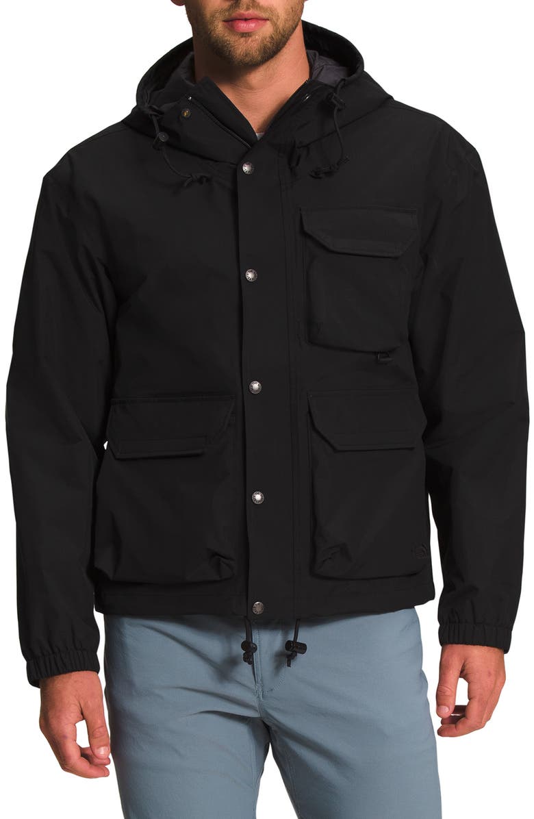 The North Face Men's M66 Utility Rain Jacket (Tnf Black, Sizes LXL