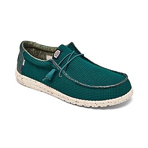 Hey Dude Men's Wally Sport Mesh Casual Moccasin Shoes (Teal) $30 + Free Shipping