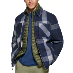Bass Outdoor Men's Mission Field Sherpa Lined Shirt Jacket (2 Colors) $29 + Free Shipping