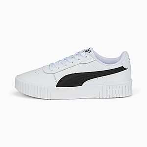 Puma Women's Carina 2.0 Shoes (White/Black) $25.19 + Free Shipping on $60+