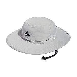 adidas Men's UPF Wide Brim Golf Hat (Grey Two, Size S/M) $13.60 + Free Shipping w/ Prime or on $35+