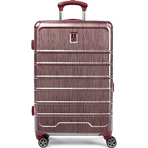 24" Travelpro Rollmaster Expandable Medium Checked Hardside Spinner Luggage (Burgundy) $90.98 + Free Shipping