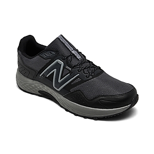 New Balance Men's 410 V8 Trail Running Shoes (Black/Phantom Gray, Wide Width, Sizes 8-10) $45 + Free Shipping