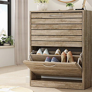 12-Pair Latitude Run Shoe Storage Cabinet (2 Colors) $50.99 + Free Shipping